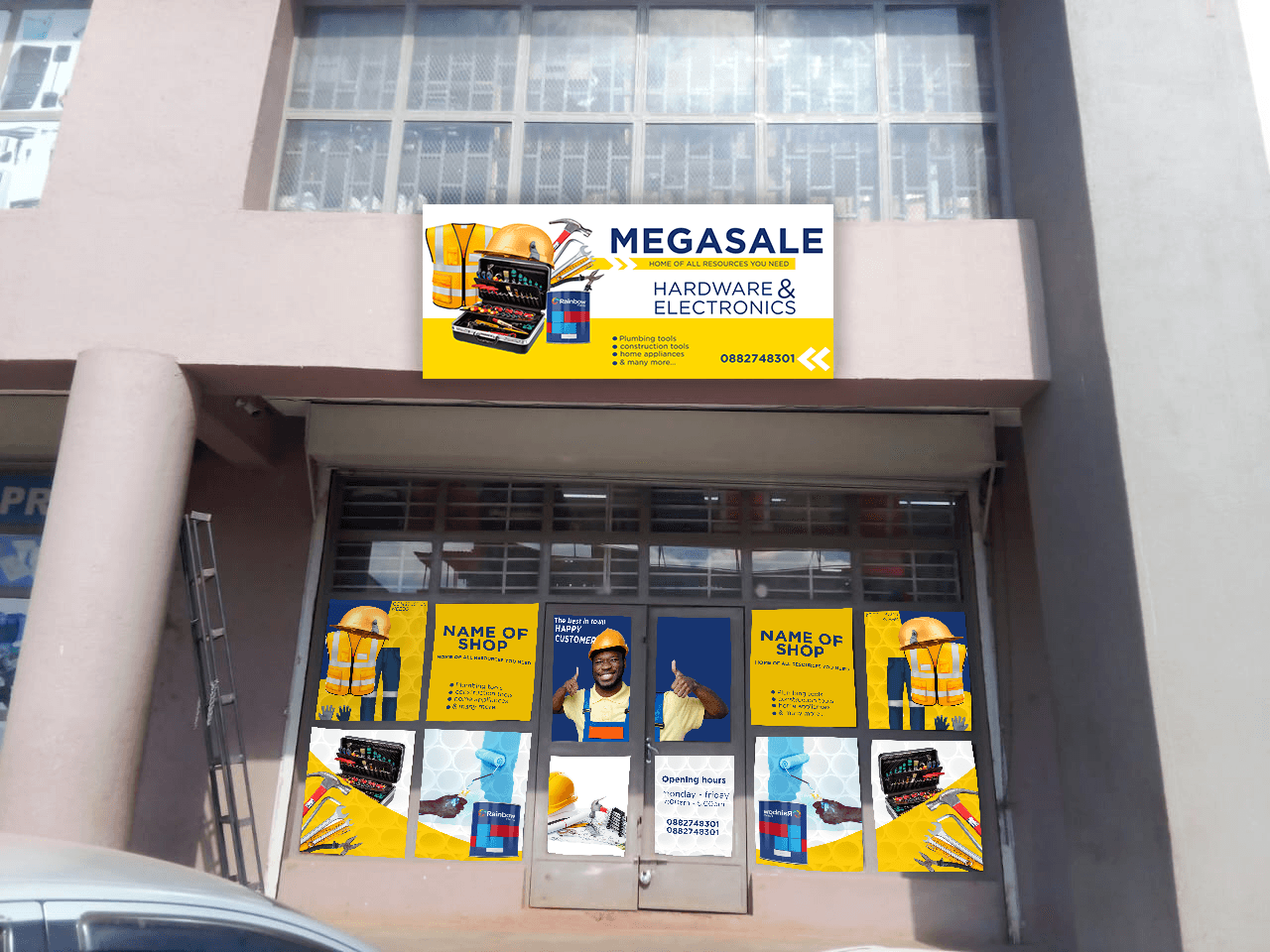 Mega Shop Branding